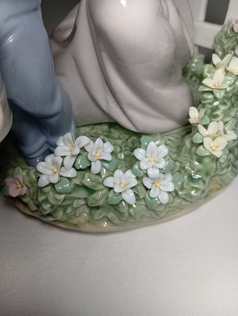 リヤドロ ママのお手伝い 美品 希少品 8028 箱付き 置物