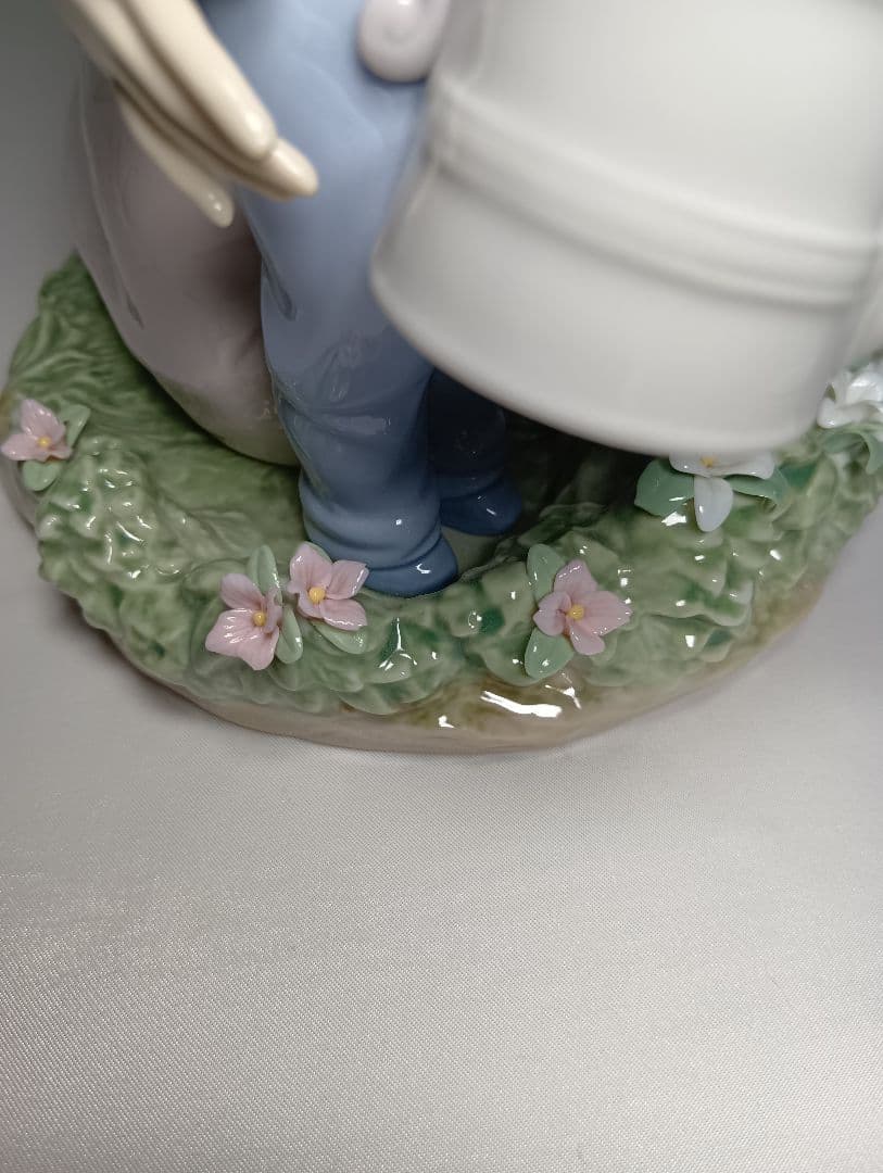 リヤドロ ママのお手伝い 美品 希少品 8028 箱付き 置物