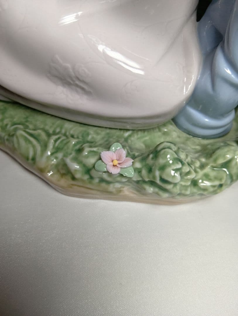 リヤドロ ママのお手伝い 美品 希少品 8028 箱付き 置物