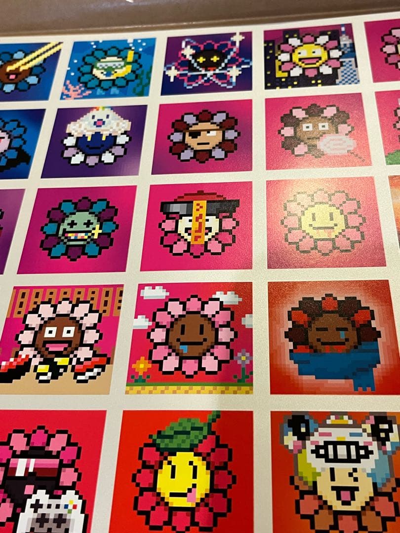 村上隆 ED300 ポスター作品 108つ煩悩 MURAKAMI.FLOWERS