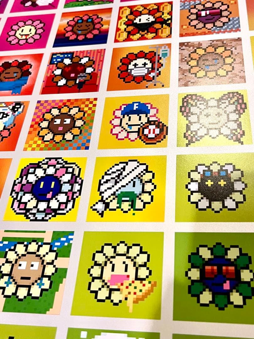 村上隆 ED300 ポスター作品 108つ煩悩 MURAKAMI.FLOWERS