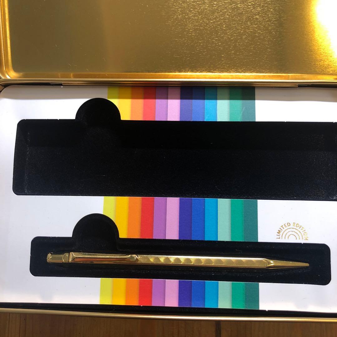 カランダッシュ　エクリドール　シュブロン　ボールペン　ローズゴールド　限定品