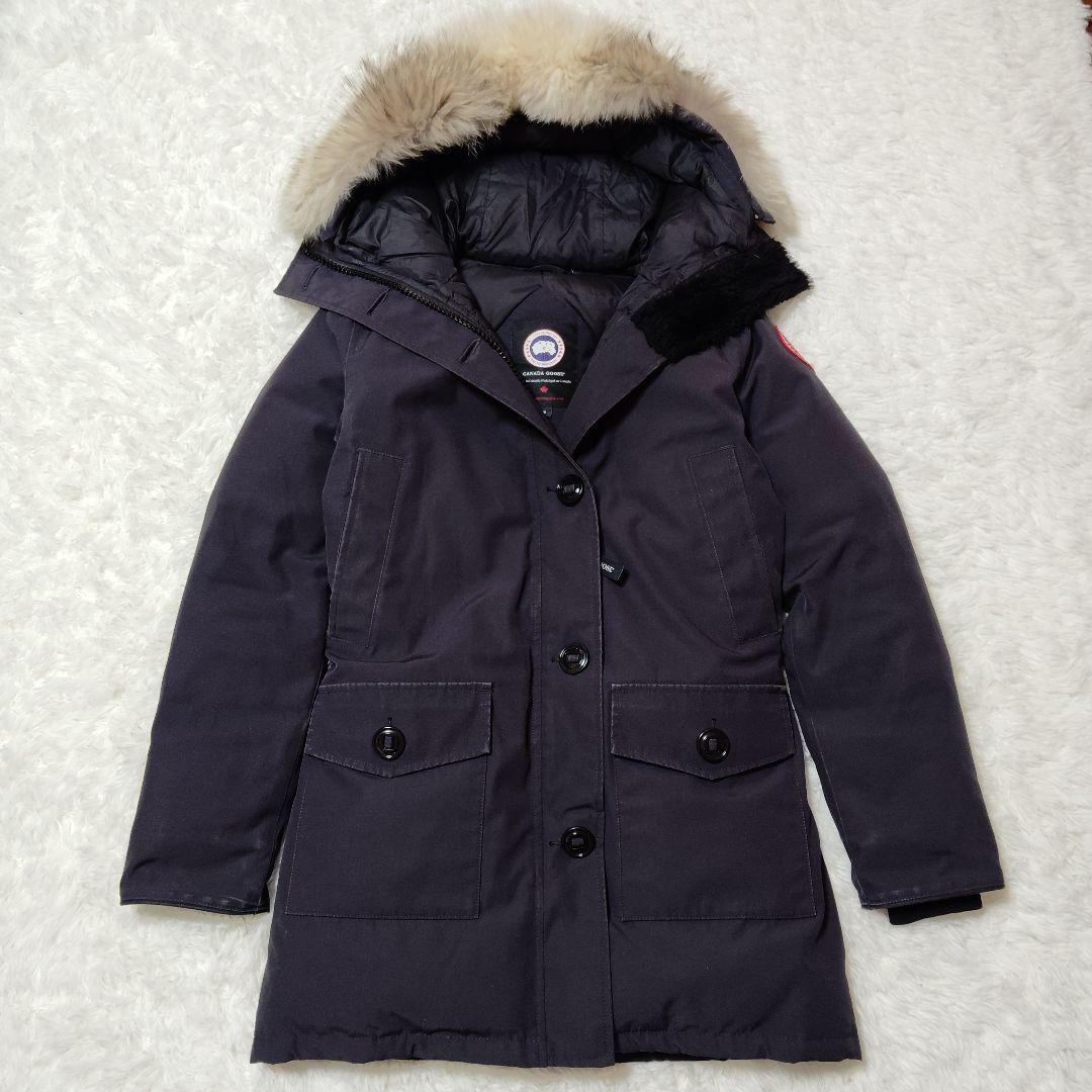 良品 カナダグース ブロンテ ダウン 2603JL ネイビー S