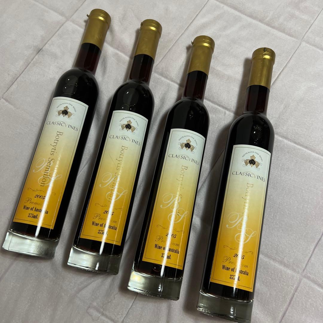貴腐ワインBotrytis Semillon 2005 375ml 4本セット