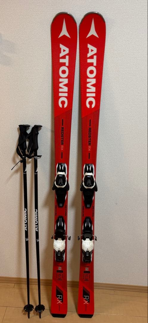 ATOMIC REDSTER RX 163cm ビンディング付 ストック付き