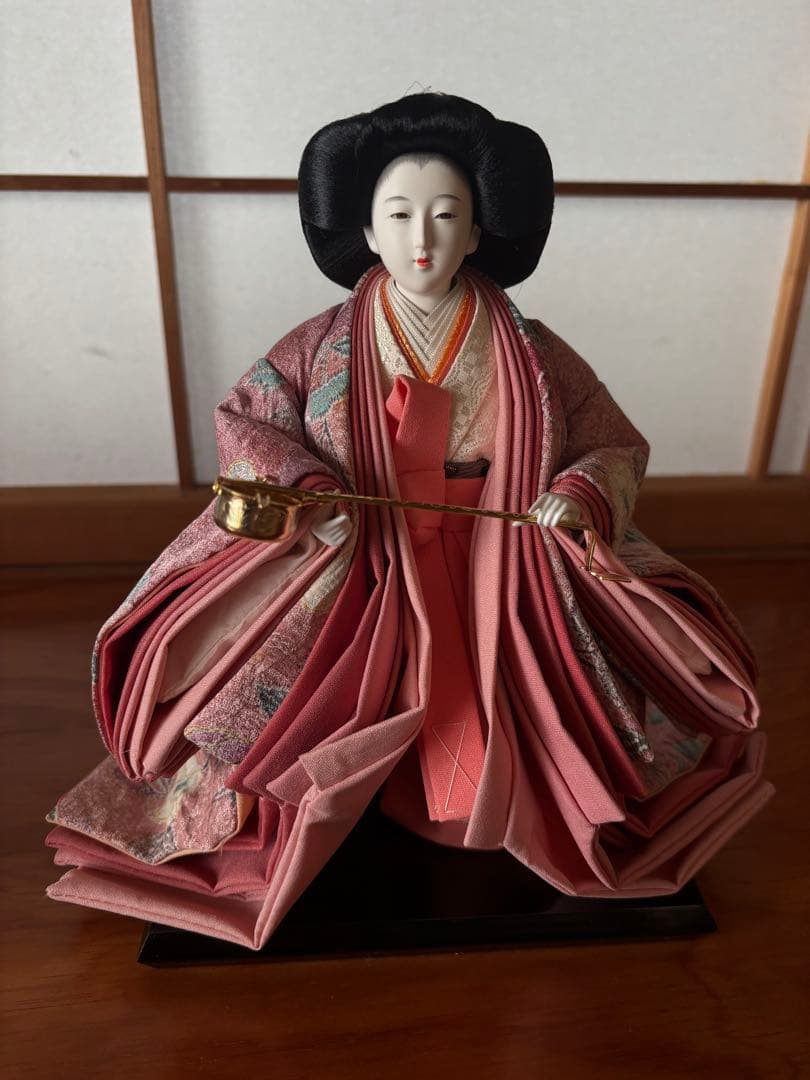 山本寛斎　お雛様と三人官女と小物類