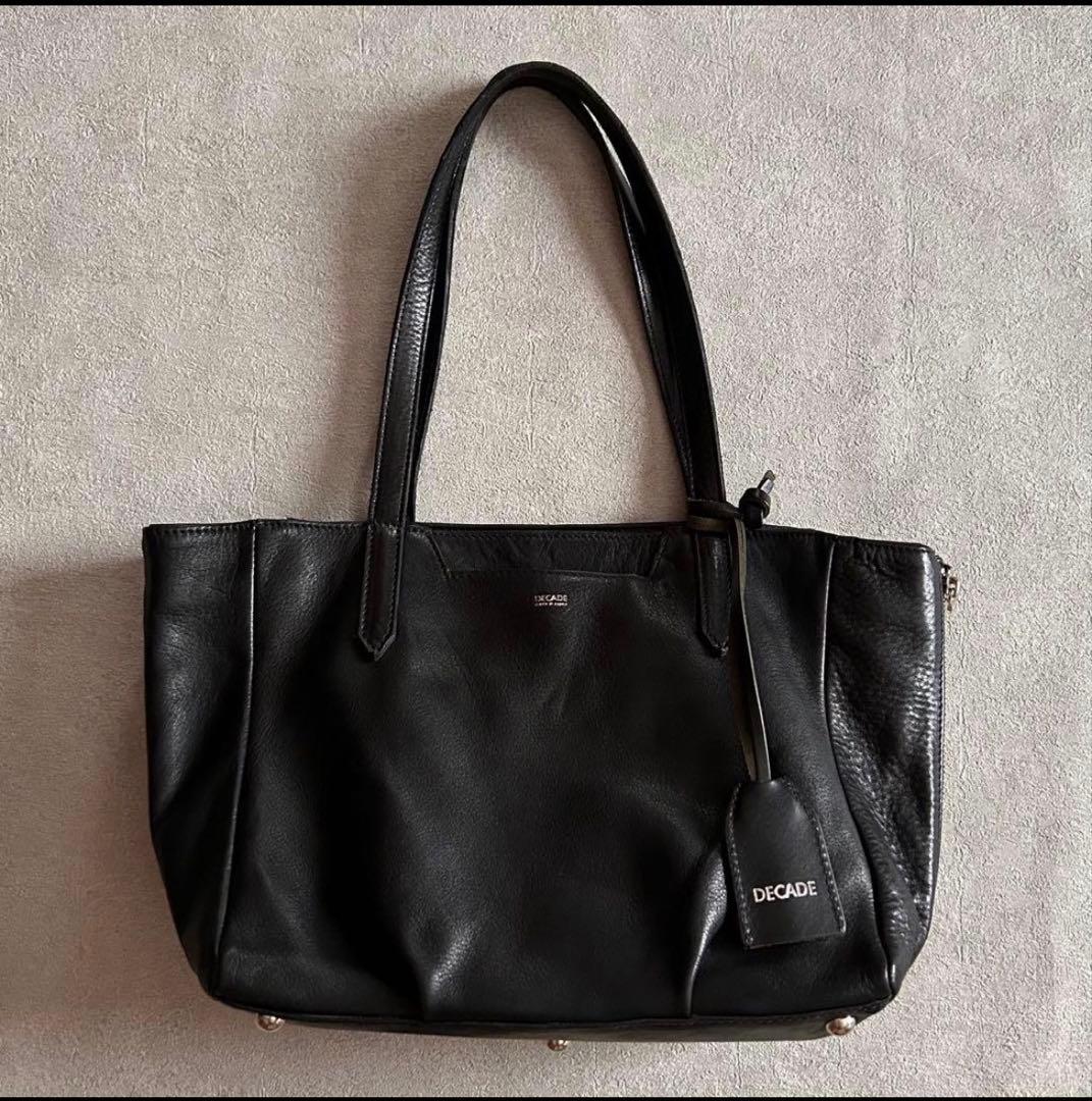 DECADE ディケイド オイルドカウレザートートバッグ
