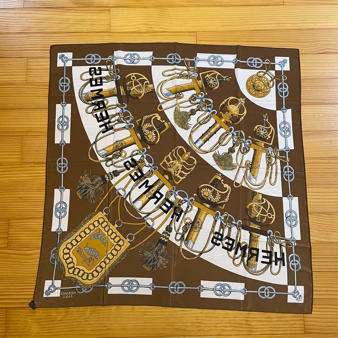 エルメス HERMES カレ大判スカーフ 90 Cliquetisヴィンテージ