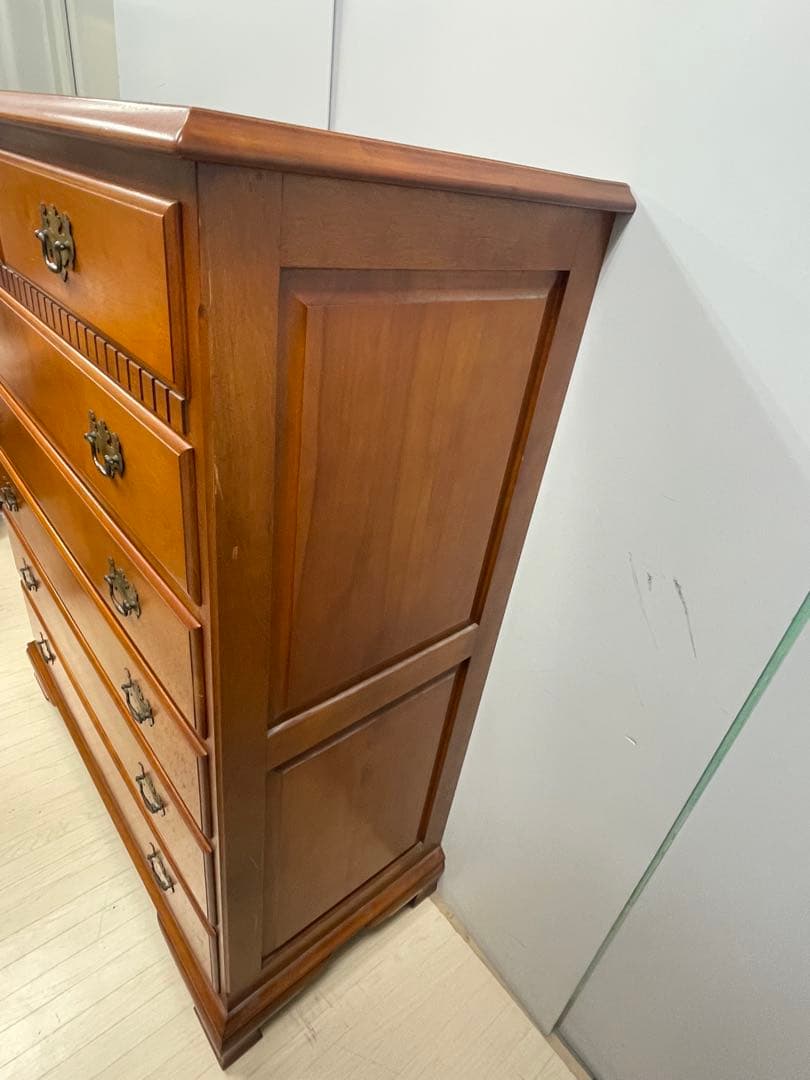 ☆美品☆横浜ダニエル　アンティーク　6段チェスト