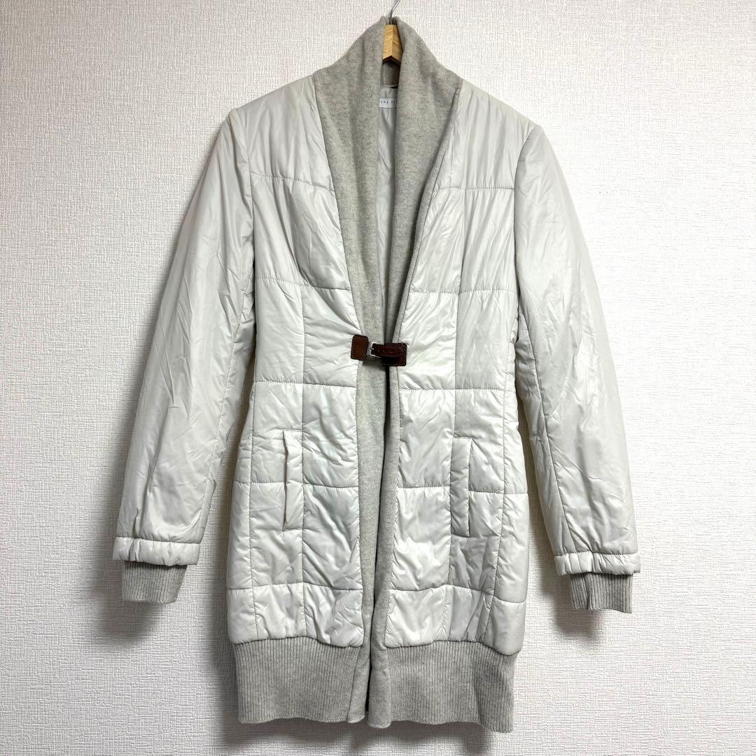 FABIANA FILIPPI ショールコート レザー カシミヤ混 新品未使用