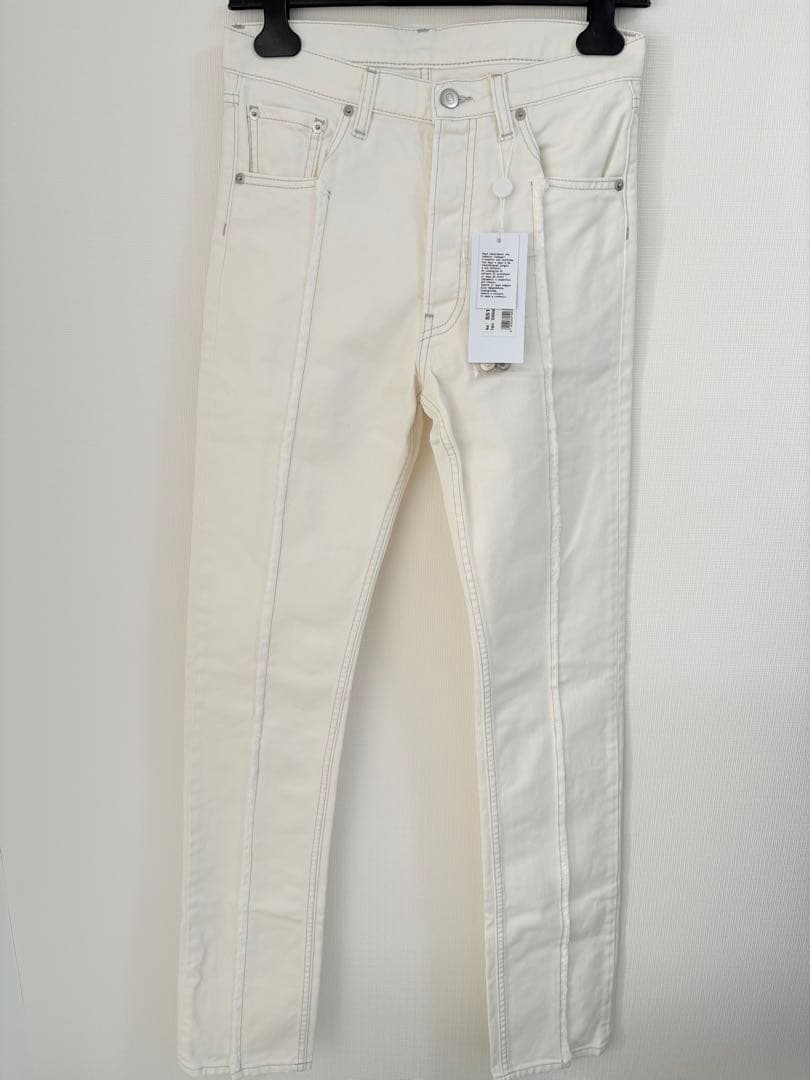 ラスト１【新品】Maison Margiela スキニー ホワイト デニム 36