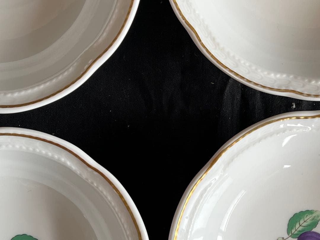 リチャードジノリ　ボンジョルノプルーン　フルーツソーサー