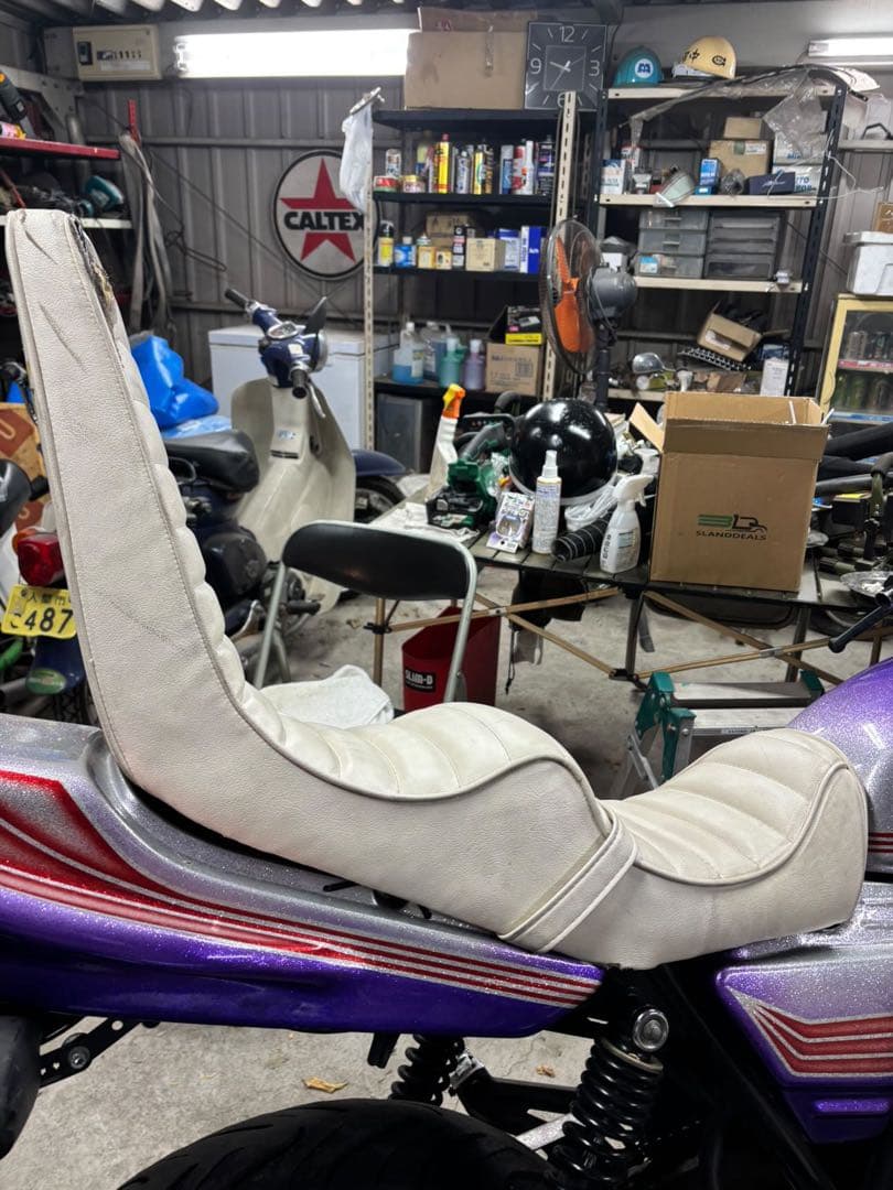 ホンダバイク用ホワイトシート