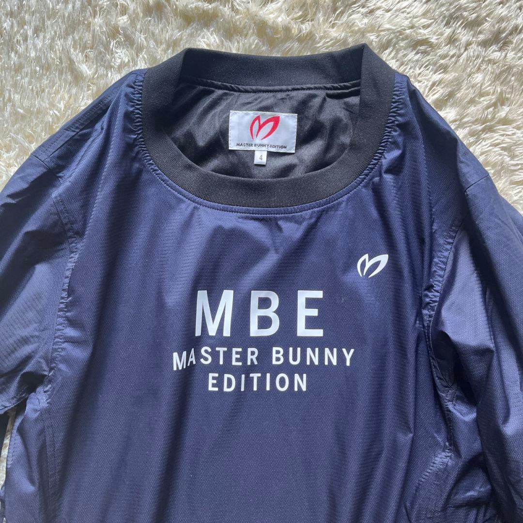 美品　マスターバニーエディション　スニード　ゴルフ　ウィンドブレーカー　ネイビー
