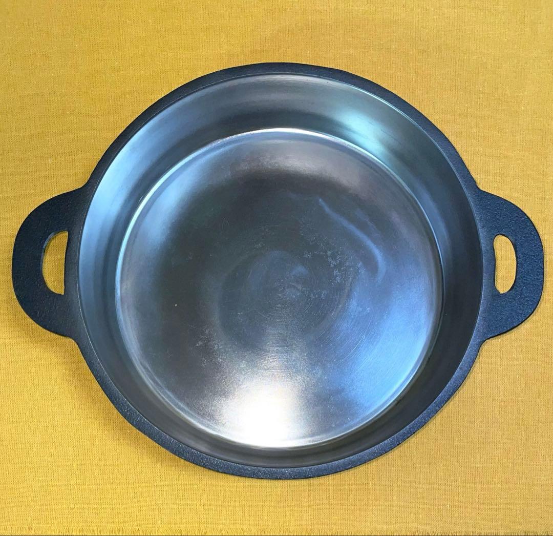 出品同型商品で一番美しい‼️ 山王堂 久慈 砂鉄鍋 27cm すき焼き鍋 南部鉄器