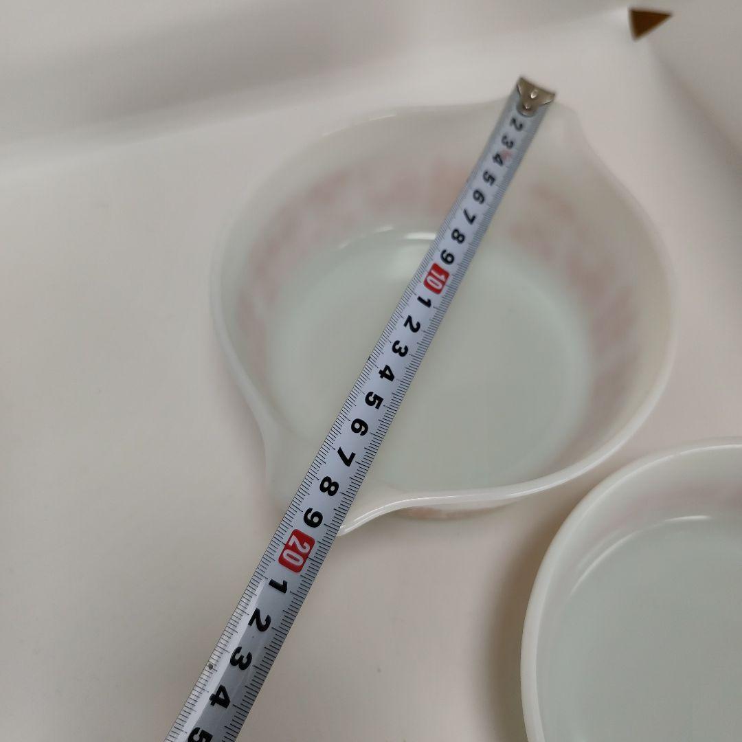 希少　パイレックス　バタープリント　アーミッシュ　キャセロール　 2個