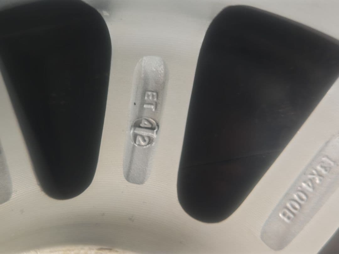 ②155/70R13 スタッドレスタイヤ アルミホイール付 2本セット