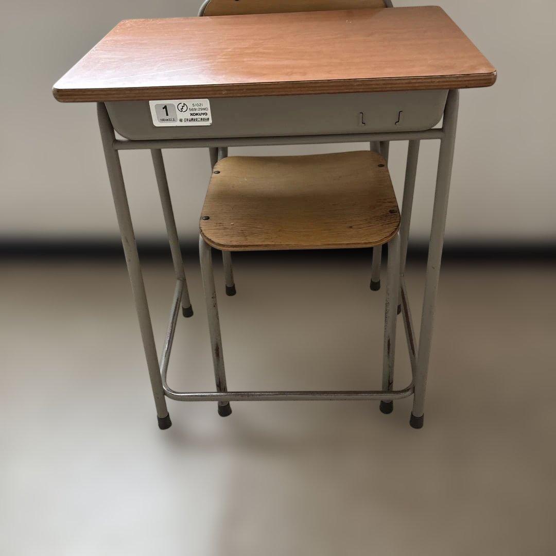 コクヨ 学習机 椅子 学校机 1号　セット　②