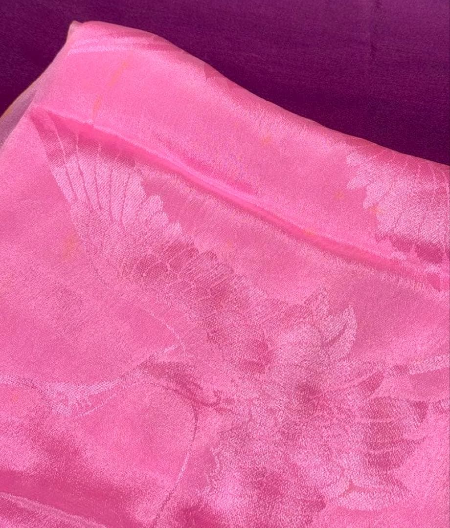 七五三　7歳向けお子様　ほぼフルセット　青系セット　正絹