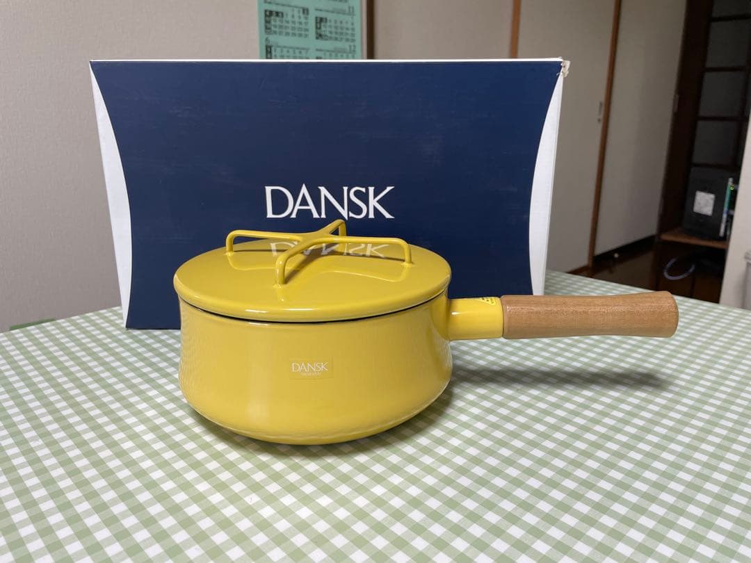 【訳あり⭐︎未使用品】DANSK Kobenstyle 片手鍋 イエロー