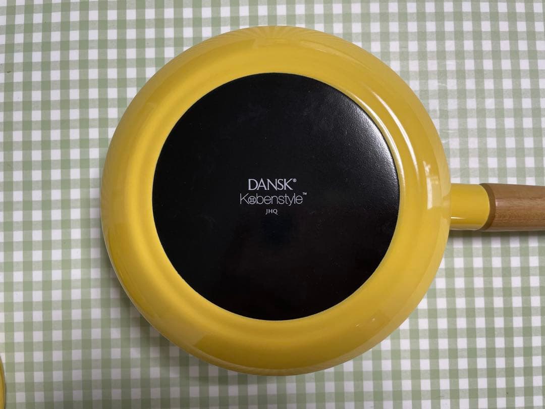 【訳あり⭐︎未使用品】DANSK Kobenstyle 片手鍋 イエロー