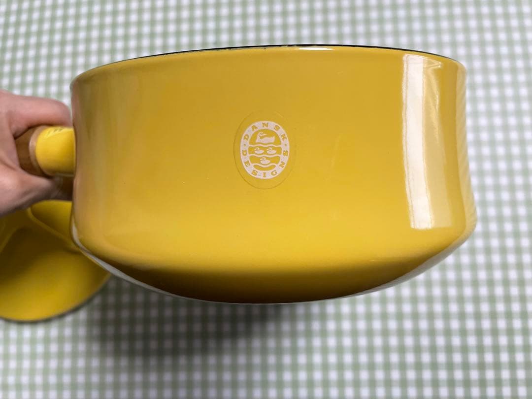 【訳あり⭐︎未使用品】DANSK Kobenstyle 片手鍋 イエロー