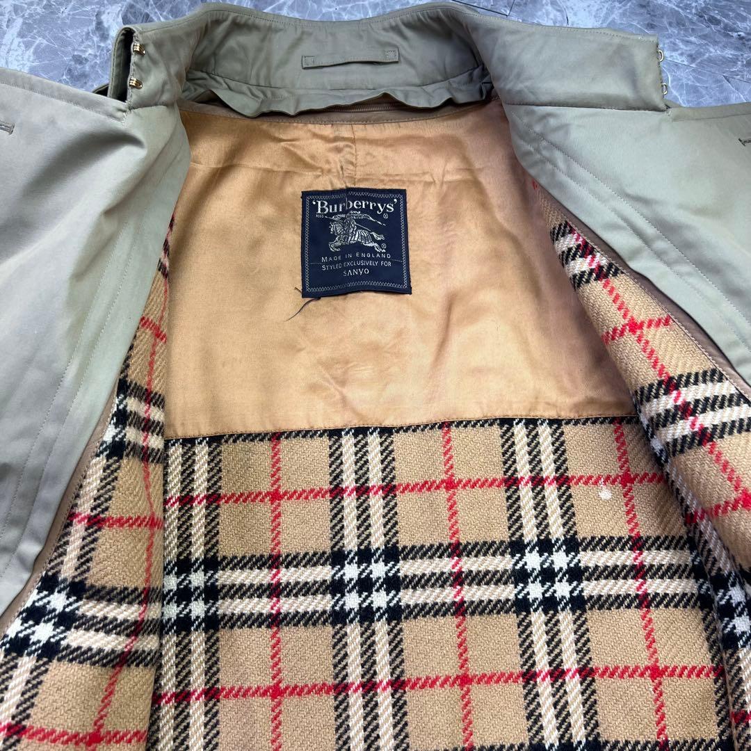 美品♡バーバリー　トレンチコート　ベルト　ライナー　カーキ　ノバチェック