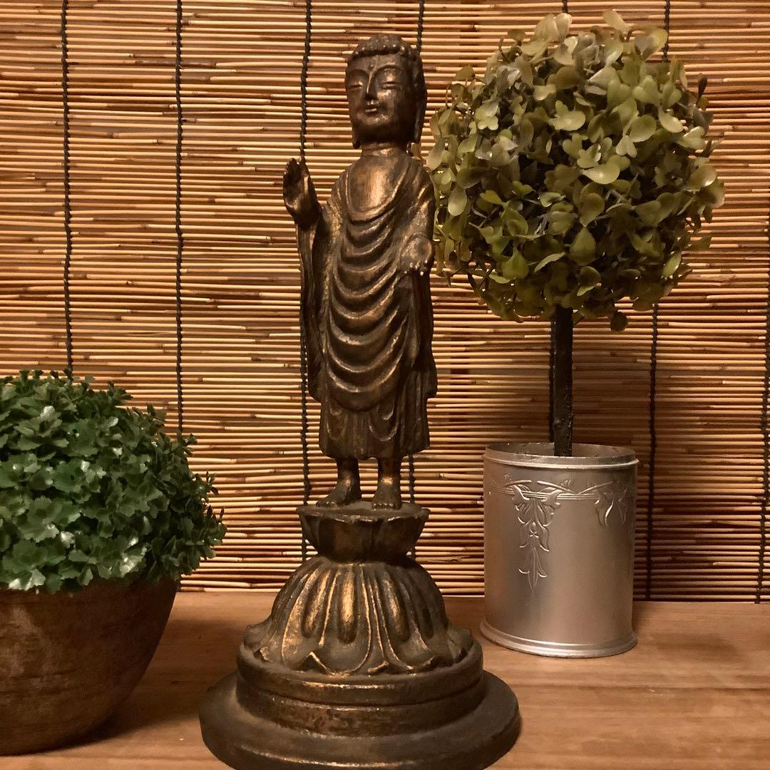 MacBook様keep 中国・古玩「本師本仏・阿弥陀如来」古代天然樹脂・古色