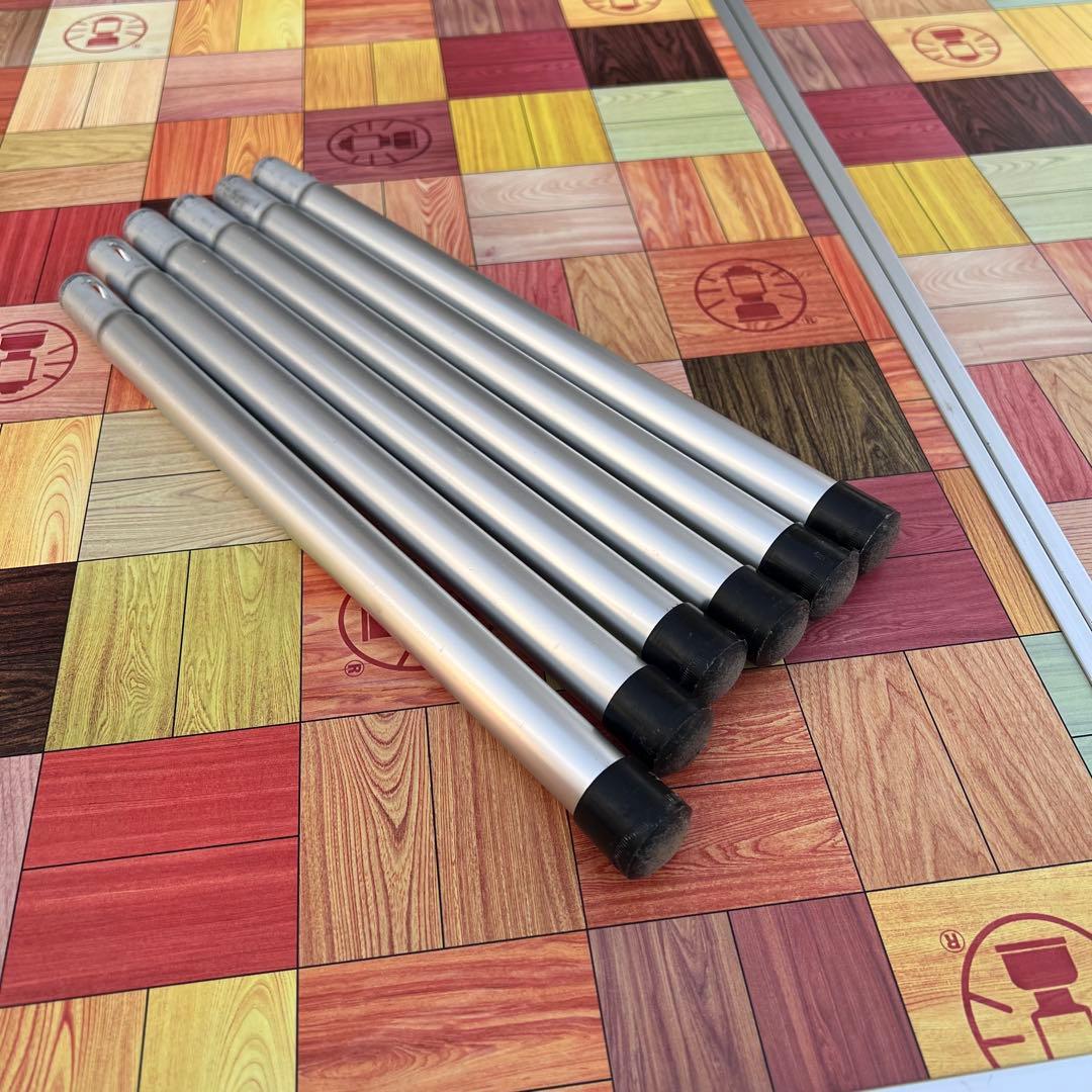 【美品】Coleman ナチュラルモザイク リビングテーブル 180プラス