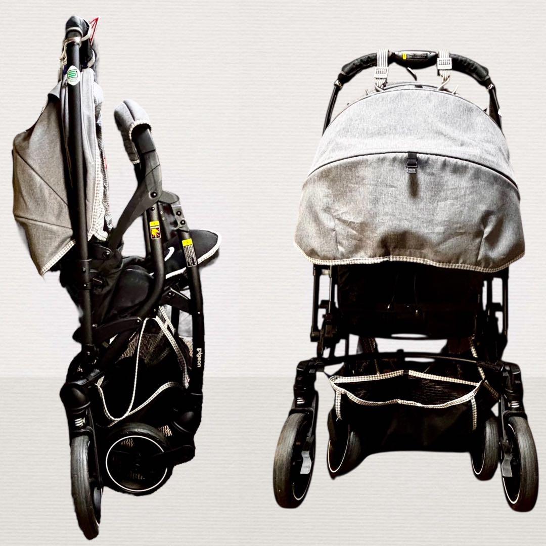 ✨超美品✨ ピジョン Runfee RB1Z グレー系 A型ベビーカー