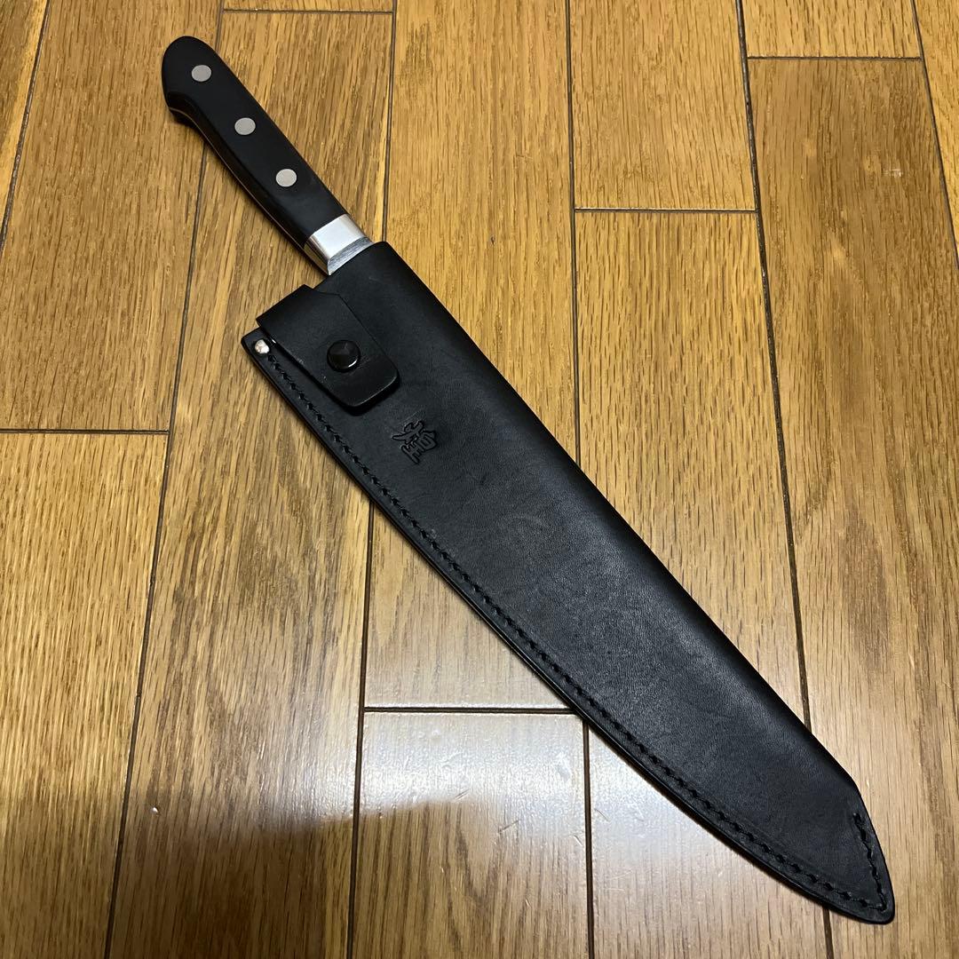 芦刃物製作所 堺一文字光秀 銀香 牛刀 万能包丁 鞘付き 18cm 27cm