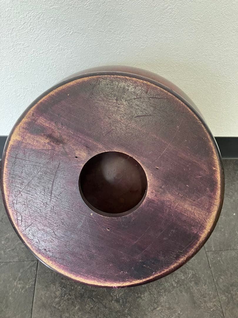 値下げ！喜龍堂造？㐂龍堂？紫銅　宣徳瓶掛　火鉢　金紫銅　唐金　茶道具