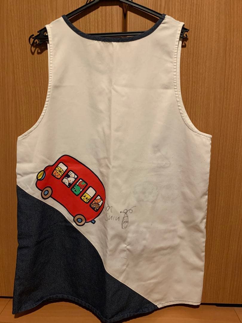 おべんとうバス　サイン入りエプロン