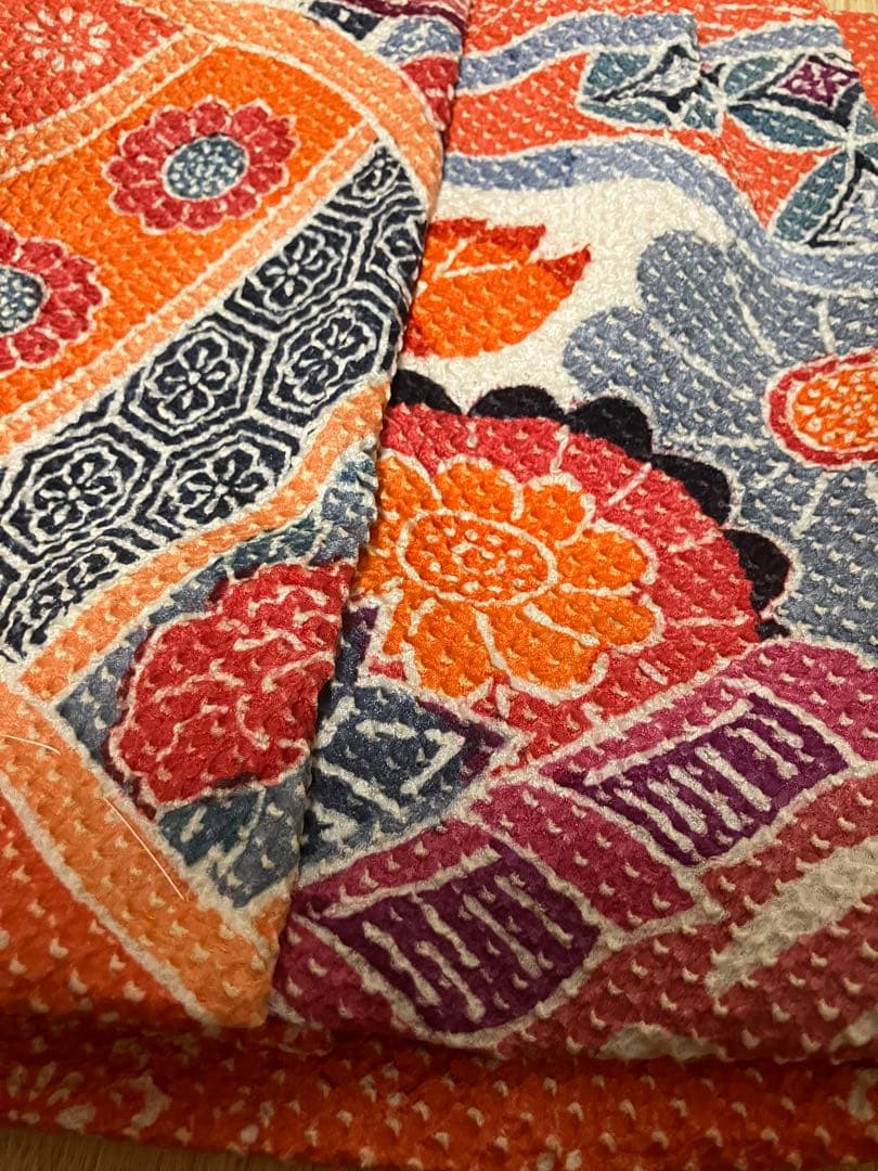 正絹　藤娘きぬたや　総絞り被布　同布髪飾り