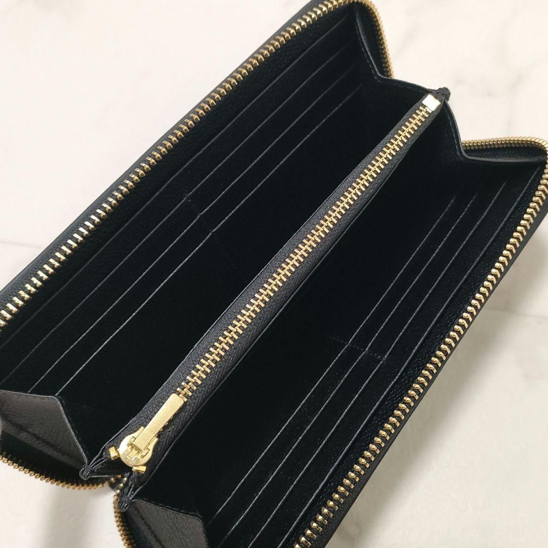 【未使用品】HushTug　ハッシュタグ　ピュアシュリンクレザー　長財布　ジップ