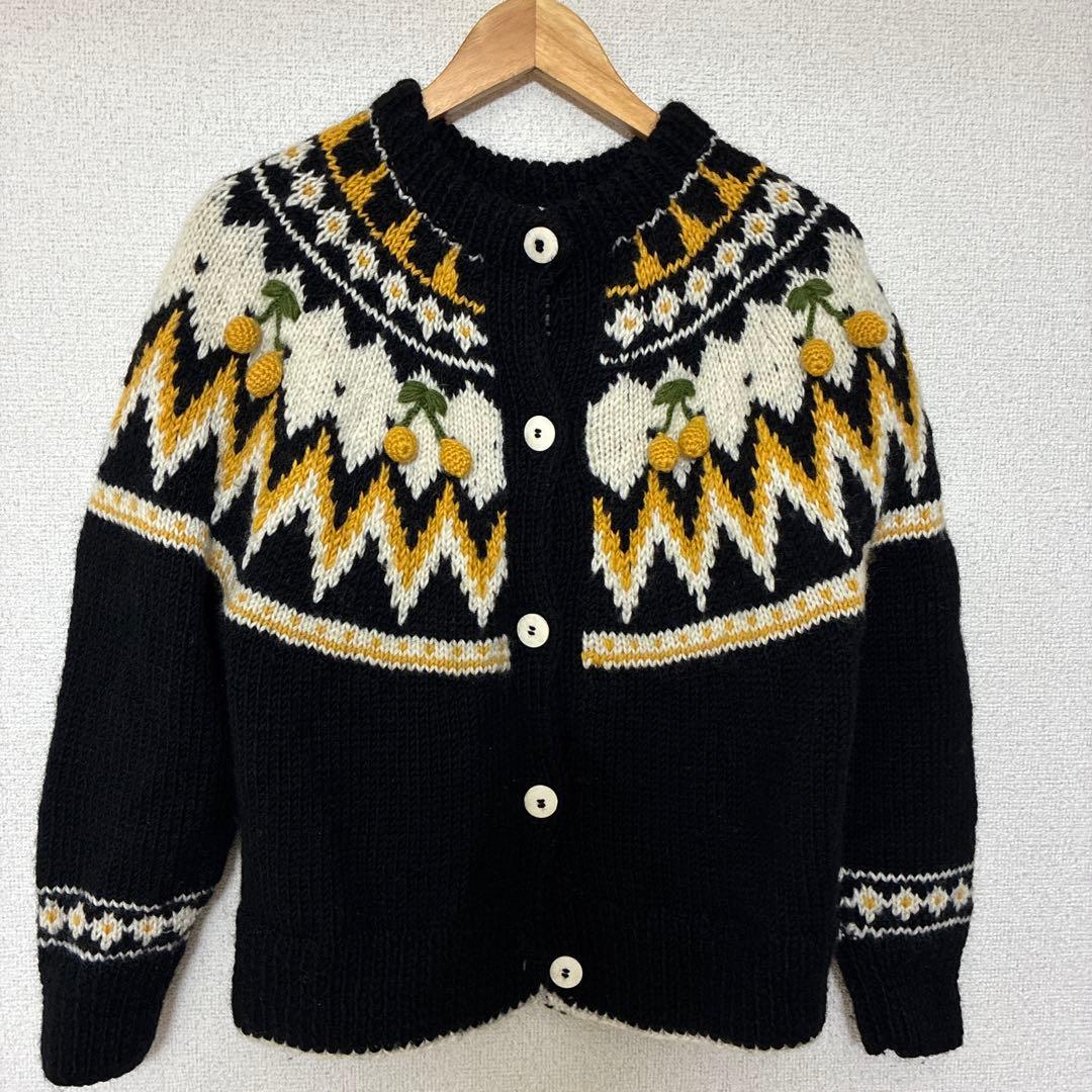 チャイルドウーマン　チェリーニット　ネパールニット