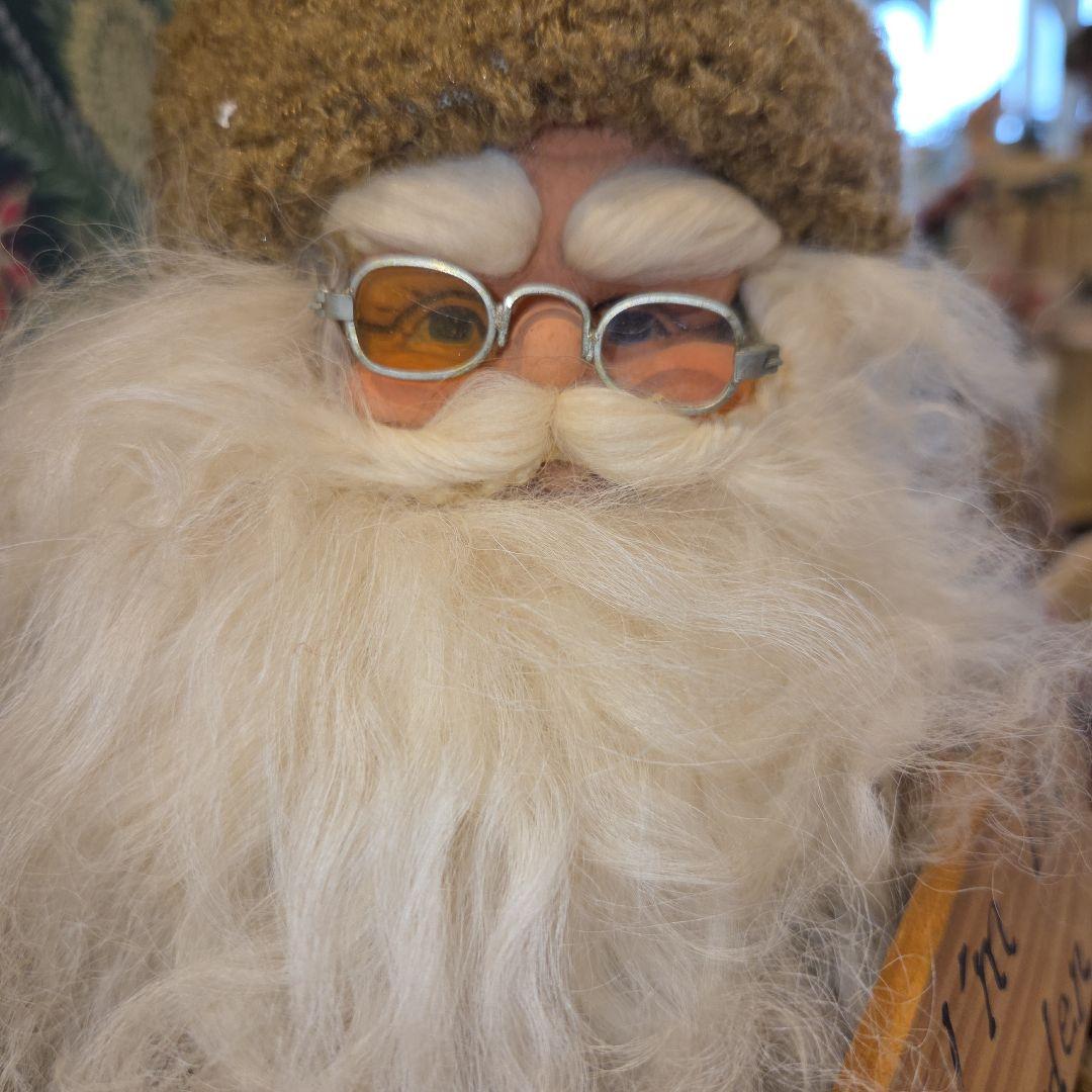 サンタクロースの装飾人形