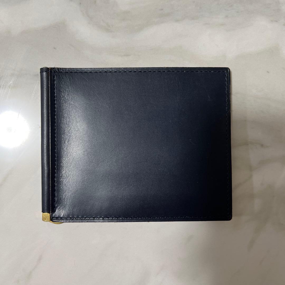 GANZO ガンゾ　マネークリップ　ネイビー