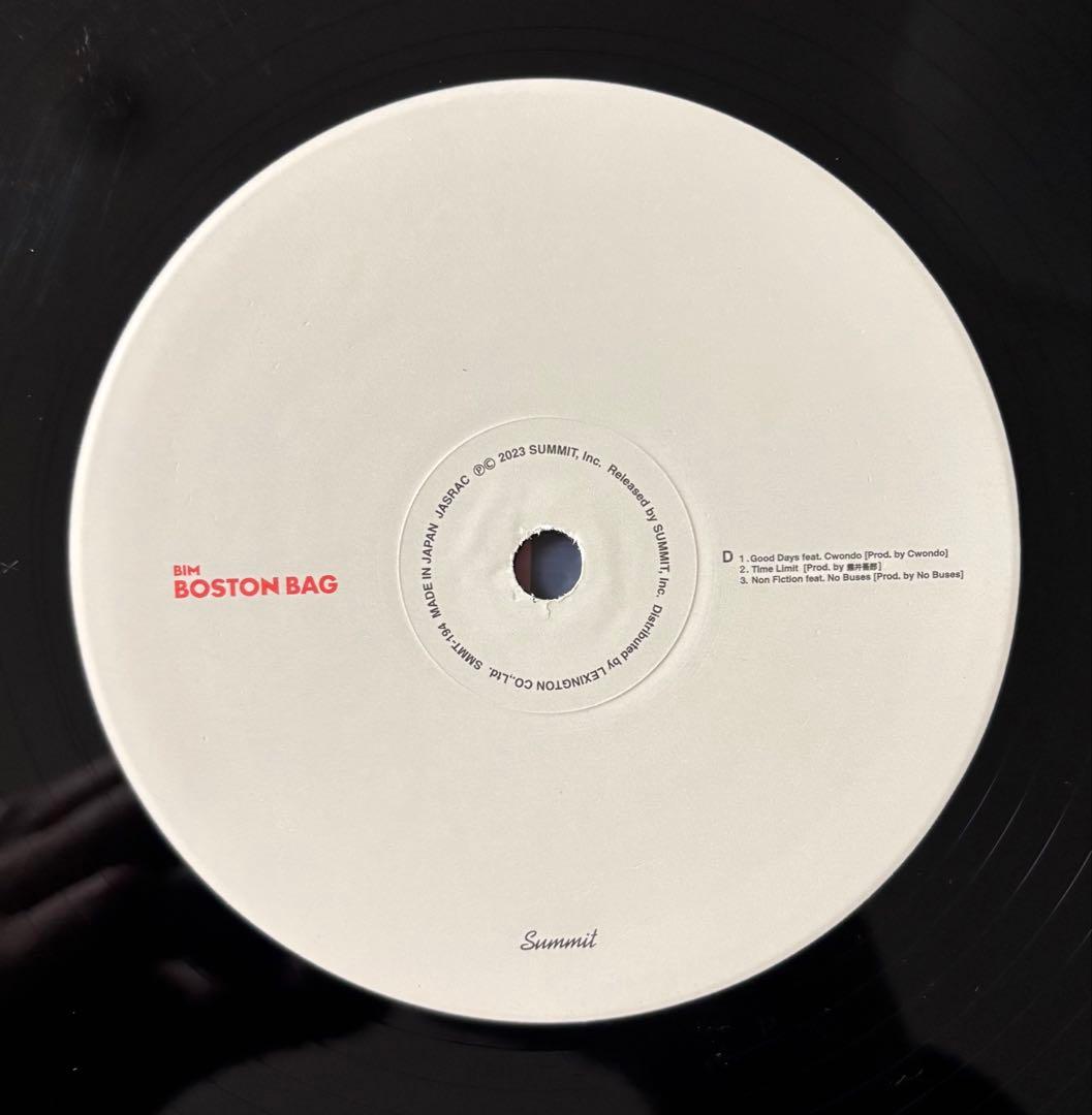 BIM – BOSTON BAG (2LP アナログレコード / SUMMIT)