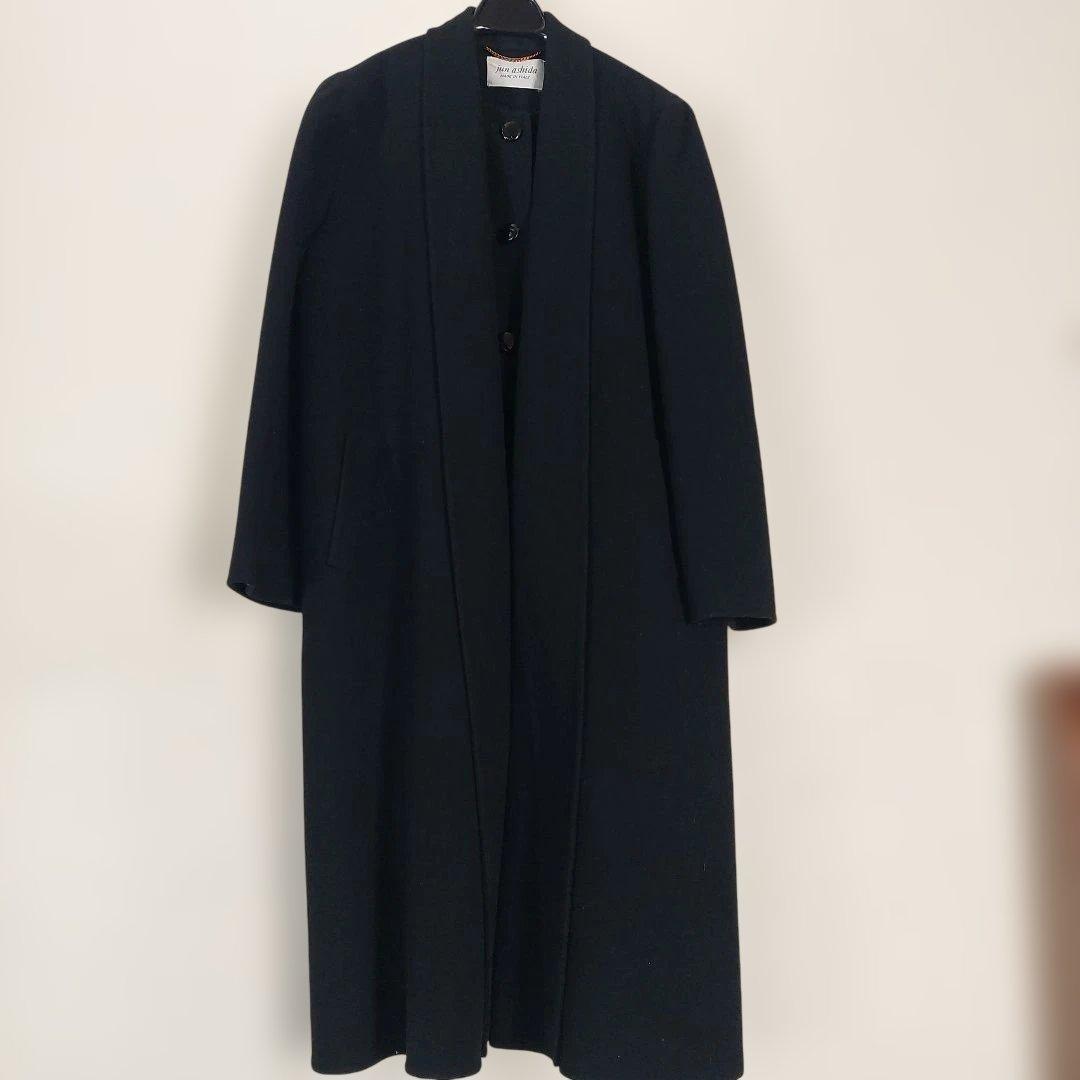がじゅ　jun ashida 黒 ロングコート