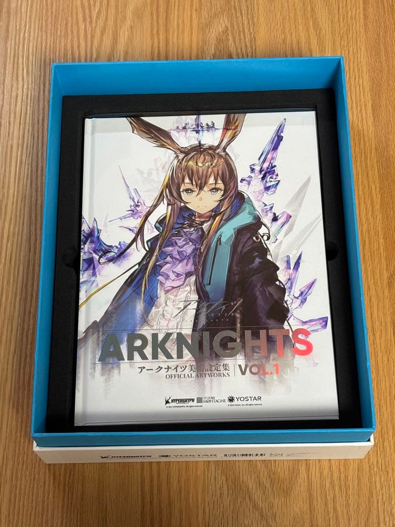 アークナイツ美術設定集　VOL.1.2 セット　　付属品未開封