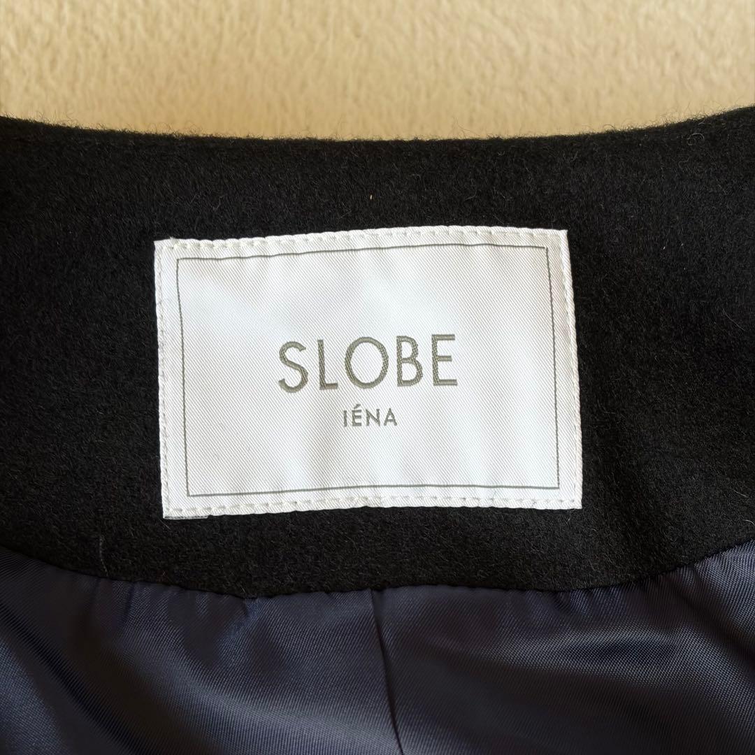 cocoti0822 SUPER 100 シャギーノーカラーコート 未使用