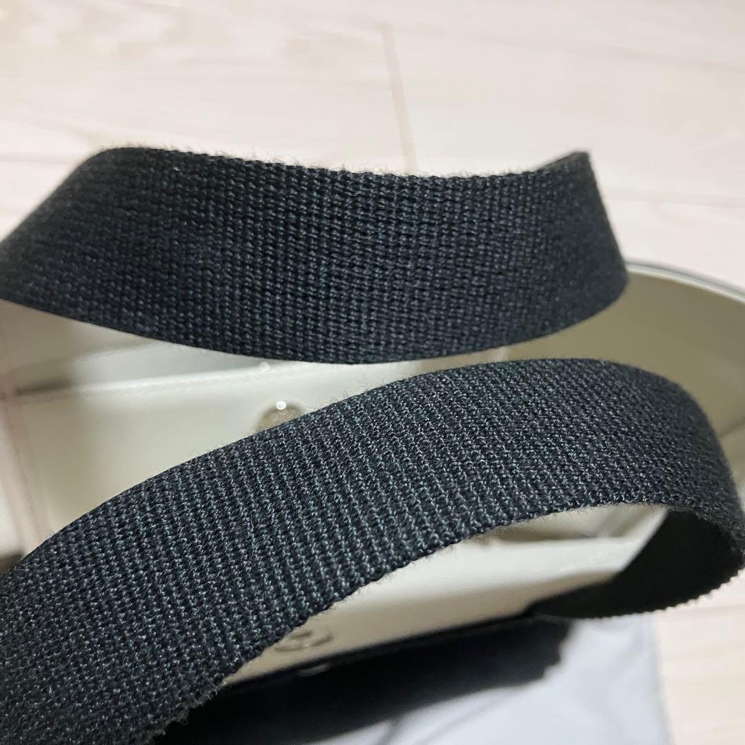 【美品】エルベシャプリエ　704GP トープ　ノワール　黒　Mサイズ　スクエア