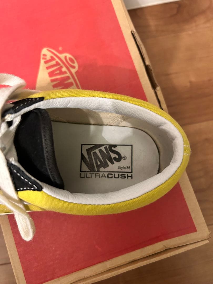 VANS Old Skool 36 DX イエロー/ブラック 10.0