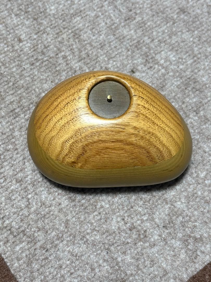 【希少】くらふと ほおの木 黒木いさお 木製 オルゴール（子守唄） 木工品