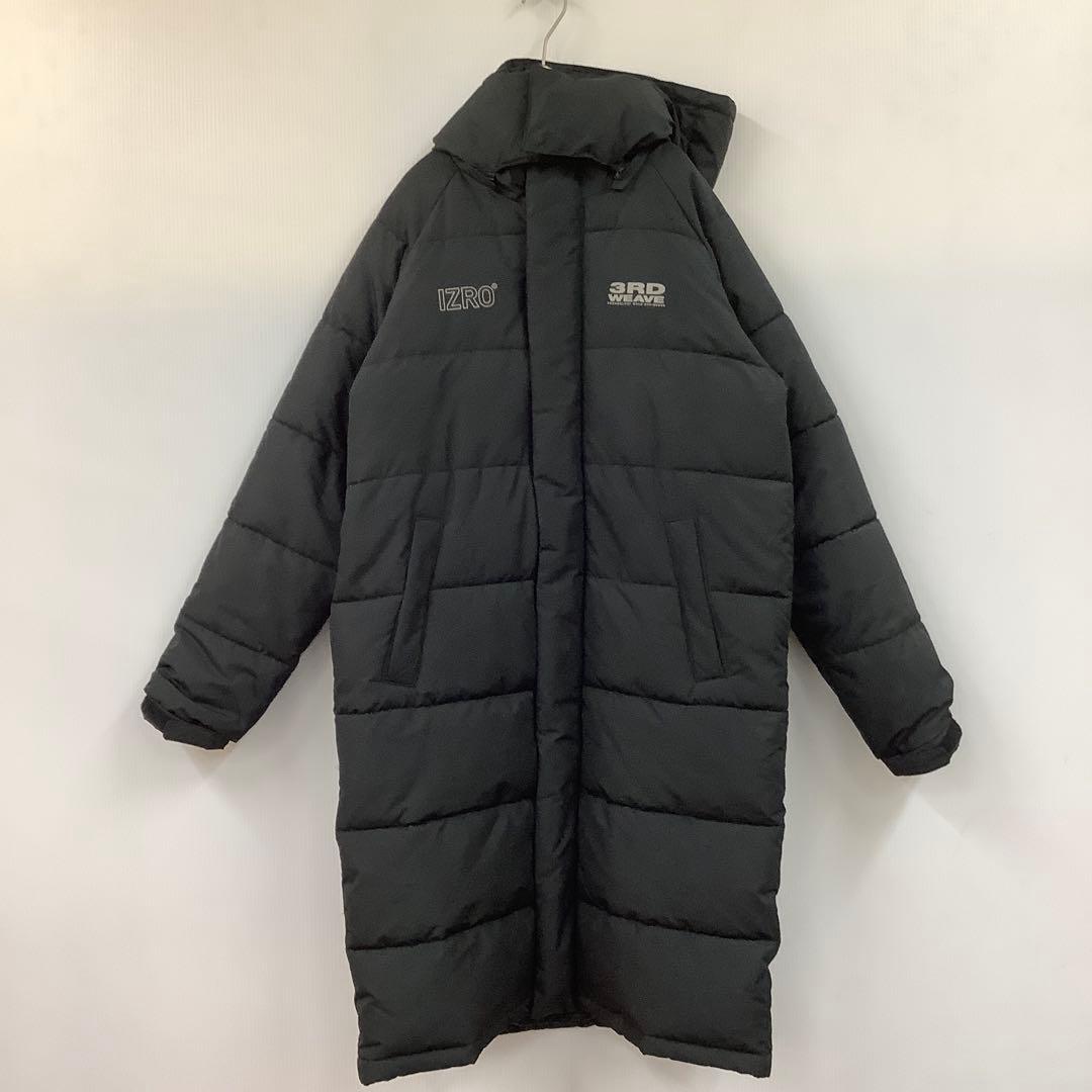 izro イズロ EXO ベンチコート ブラック 46056690