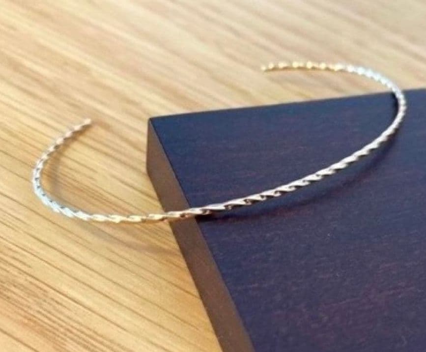 雪*先様 K10YG バングル