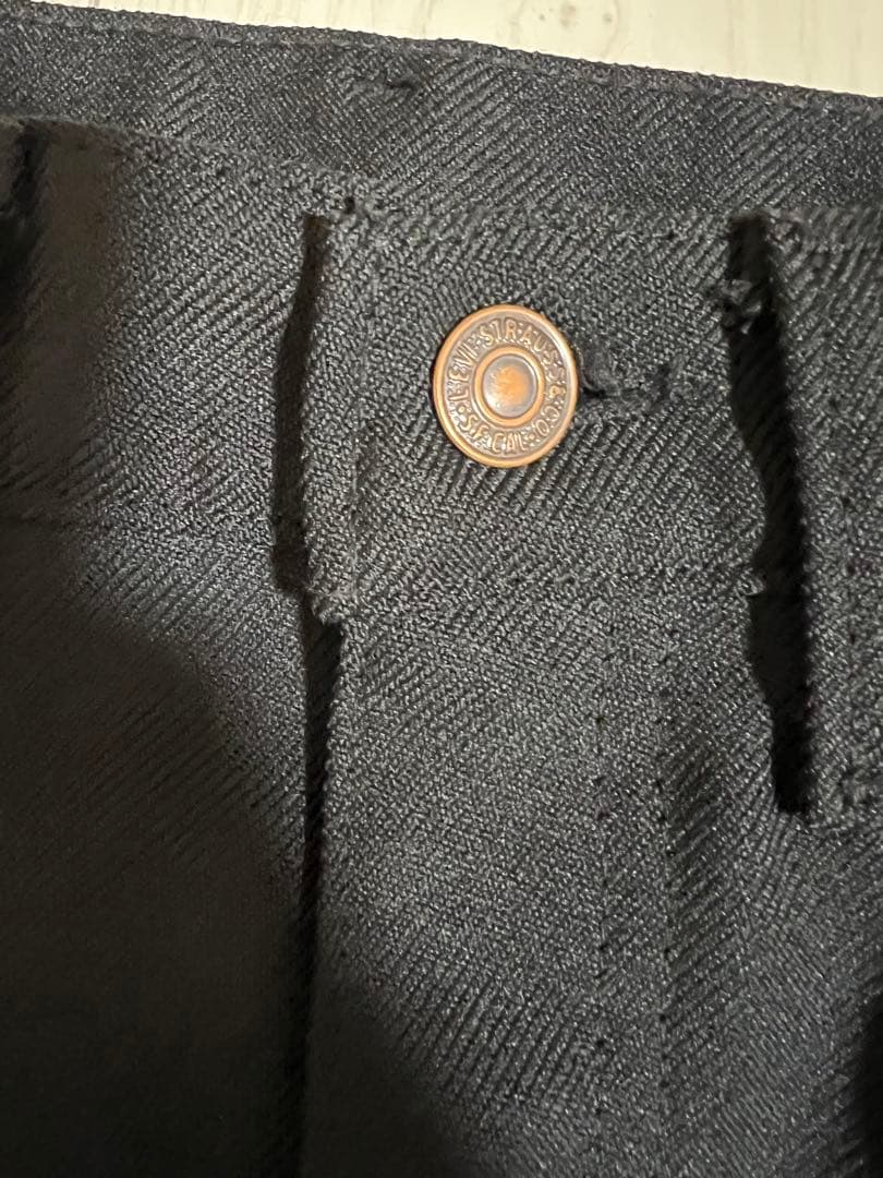 90s リーバイス Levis スタプレ 黒 ブラック W32 L30 USA製