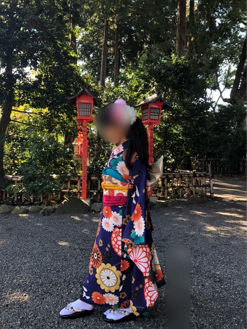 七五三　7歳着物　キャサリンコテージ
