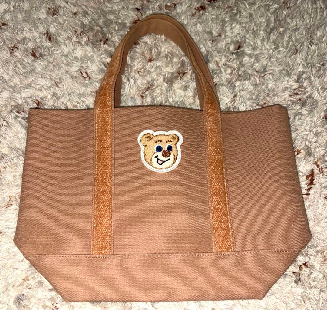 フェイラー　ラブラリー　テディ　トートバッグ小　ベージュ